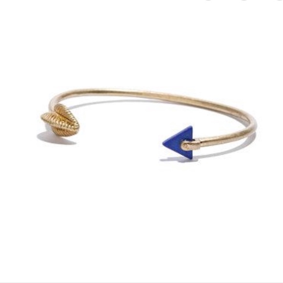 FREE Madewell arrow cuff in gold